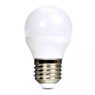 Solight LED-Glühbirne, Miniglobe, 6W, E27, 3000K, 510lm Solight LED-Glühbirne, Miniglobe, 6W, E27, 3000K, 510lm