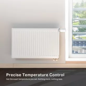 TP-LINK Kasa KE100 KIT Matter - Grundlegende Satz von intelligenten thermostatischen Heizkörperventil Kasa KE100 KH100