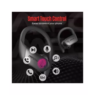 MPOW Flame Lite - Bluetooth-Sportkopfhörer, schwarz
