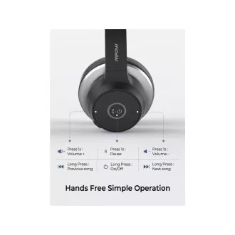 MPOW HC5 Business Headset - schnurloses Headset, schwarz MPOW HC5 Business Headset - schnurloses Headset, schwarz