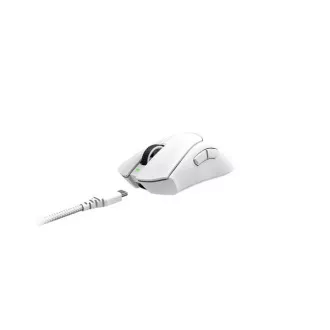 RAZER Maus DeathAdder V3 Pro, optisch, kabellos, weiß