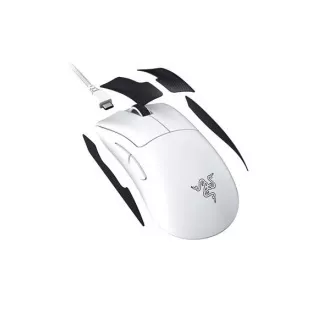 RAZER Maus DeathAdder V3 Pro, optisch, kabellos, weiß