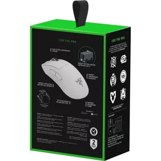 RAZER Maus DeathAdder V3 Pro, optisch, kabellos, weiß