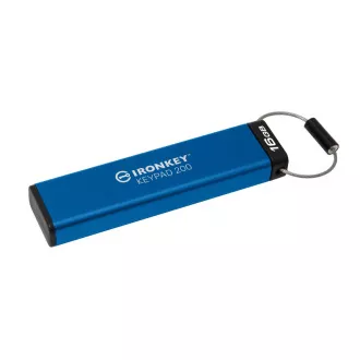 Kingston 16GB IronKey Keypad 200 verschlüsselter USB-Stick