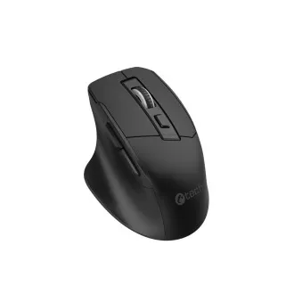 C-TECH Ergo Maus WLM-05, kabellos, 1600DPI, 6 Tasten, USB-Nano-Empfänger, schwarz C-TECH Ergo Maus WLM-05, kabellos, 1600DPI, 6 Tasten, USB-Nano-Empfänger, schwarz