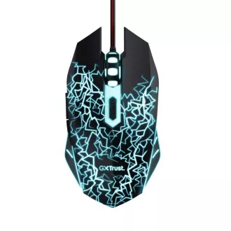 TRUST GXT 105X Izza Maus, optisch, schwarz