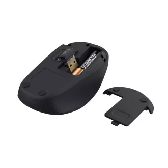 TRUST Yvi  Kabellose Maus Eco Schwarz, schwarz
