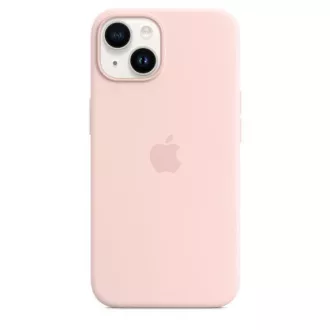 APPLE iPhone 14 Silikonhülle mit MagSafe - Chalk Pink APPLE iPhone 14 Silikonhülle mit MagSafe - Chalk Pink