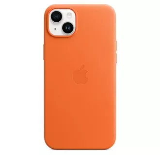 APPLE iPhone 14 Plus Ledertasche mit MagSafe - Orange APPLE iPhone 14 Plus Ledertasche mit MagSafe - Orange