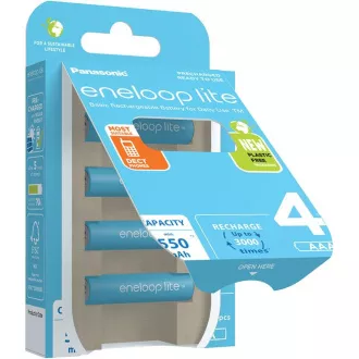 PANASONIC HR03 AAA 4LCCE/4BE ENELOOP LITE N, 550 mAh (Blistr 4pcs)