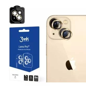 3mk Objektivschutz Pro für Apple iPhone 14, gold