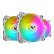 ASUS Lüfter TUF GAMING TF120 ARGB 3IN1 WHITE, 3x120mm PC-Gehäuselüfter