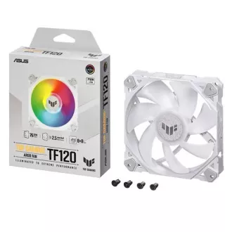 ASUS Lüfter TUF GAMING TF120 ARGB WHITE, 120mm PC-Gehäuselüfter ASUS Lüfter TUF GAMING TF120 ARGB WHITE, 120mm PC-Gehäuselüfter