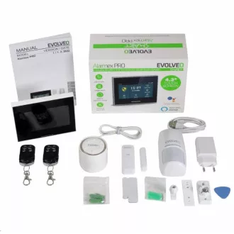 EVOLVEO Alarmex Pro, intelligenter drahtloser Wi-Fi/GSM-Alarm