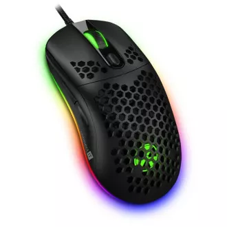 CONNECT IT BATTLE AIR 2 professionelle optische Gaming-Maus   SW, 12800 DPI, schwarz