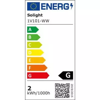Solight LED-Weihnachtskette für den Außenbereich, 100 LEDs, 10m, 3m Zuleitung, 8 Funktionen, Timer, IP44, warmweiß