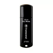 TRANSCEND Flash Drive 16GB JetFlash JF180I, SLC, USB 3.0 (R:155/W:135 MB/s), wide-temp, schwarz