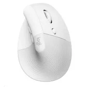 Logitech Lift Vertical Ergonomic Mouse für Business, Mac, weiß/hellgrau