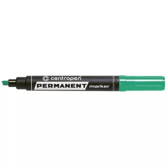 Marker Centropen 8576 permanent grün Keilspitze 1-4,6mm