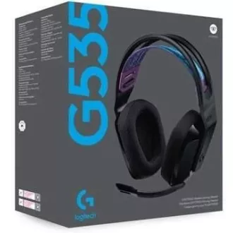 Logitech Gaming Headset G535 LIGHTSPEED, kabelloses Gaming-Headset, schwarz
