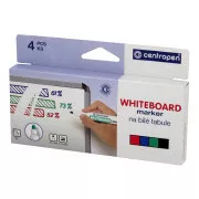Marker Centropen 8559/4 für Whiteboards 4 Farben zylindrische Spitze 2,5 mm