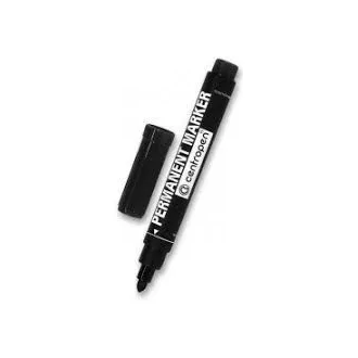 Marker Centropen 8566 permanent schwarz zylindrische Spitze 2,5mm Marker Centropen 8566 permanent schwarz zylindrische Spitze 2,5mm
