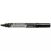 Marker Centropen 8576 permanent schwarz Keilspitze 1-4,6mm