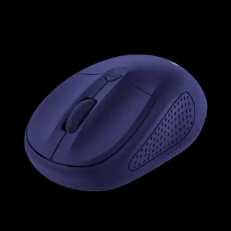 TRUST Maus PRIMO WIRELESS MOUSE MATT BLUE, USB, kabellos TRUST Maus PRIMO WIRELESS MOUSE MATT BLUE, USB, kabellos