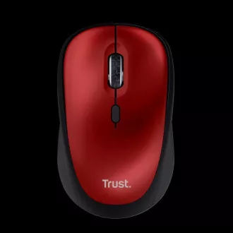 TRUST Yvi  Kabellose Maus Eco Rot, rot