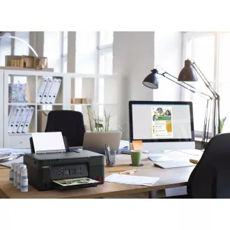Canon PIXMA Drucker schwarz G3470 BLACK (nachfüllbare Tintenpatronen) - MF (Drucken, Kopieren, Scannen), USB, Wi-Fi - A4/11min. Canon PIXMA Drucker schwarz G3470 BLACK (nachfüllbare Tintenpatronen) - MF (Drucken, Kopieren, Scannen), USB, Wi-Fi - A4/11min.