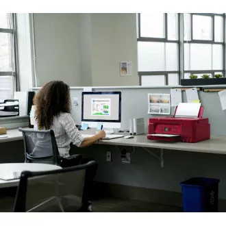 Canon PIXMA Drucker Red G3470 RED (nachfüllbare Tintenpatronen) - MF (Drucken, Kopieren, Scannen), USB, Wi-Fi - A4/11min.