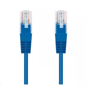 C-TECH Patchkabel Cat5e, UTP, blau, 0, 25m