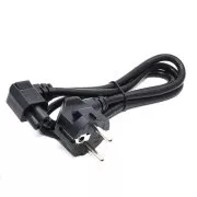 C-TECH Netzkabel VDE 220/230V Laptop-Netzteil 3-polig Schuko, gebrochen, 1, 8m