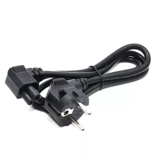 C-TECH Netzkabel VDE 220/230V Laptop-Netzteil 3-polig Schuko, gebrochen, 1, 8m