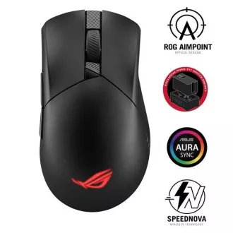 ASUS Maus ROG GLADIUS III Wireless Aimpoint Schwarz, RGB, Bluetooth ASUS Maus ROG GLADIUS III Wireless Aimpoint Schwarz, RGB, Bluetooth