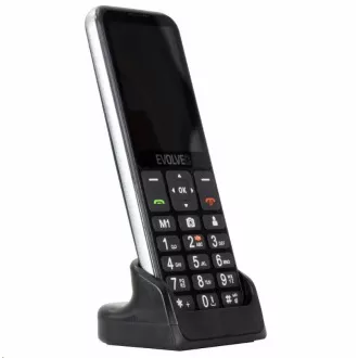 EVOLVEO EasyPhone LT, Mobiltelefon für Senioren mit Ladestation, schwarz - Gebraucht EVOLVEO EasyPhone LT, Mobiltelefon für Senioren mit Ladestation, schwarz - Gebraucht