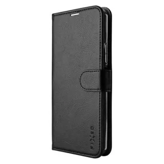 FIXED Klapptasche Opus für Apple iPhone 14 Pro, schwarz