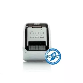 BROTHER Etikettendrucker QL-810W - 62mm, thermisch, USB WIFI Profi-Etikettendrucker /Beim Kauf DK-22251 drucken rot / BROTHER Etikettendrucker QL-810W - 62mm, thermisch, USB WIFI Profi-Etikettendrucker /Beim Kauf DK-22251 drucken rot /