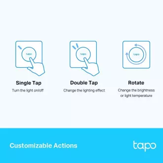 TP-Link Tapo S200D Smart Button mit Einbaurahmen