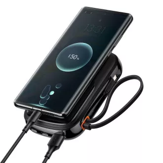 Baseus Qpow Pro Digitales Display Schnellladung Power Bank 20000mAh 20W iP Schwarz Baseus Qpow Pro Digitales Display Schnellladung Power Bank 20000mAh 20W iP Schwarz