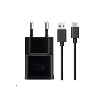 Samsung Netzwerk-Ladegerät EP-TA200EBE   EP-DG970BBE, USB-C, 15 W, schwarz - lose