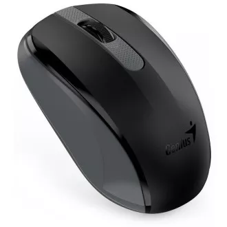GENIUS Maus NX-8008S/ 1200 dpi/ kabellos/ geräuschlos/ BlueEye-Sensor/ schwarz