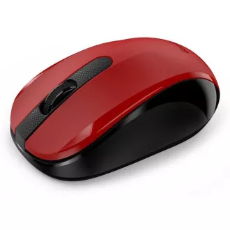 GENIUS Maus NX-8008S/ 1200 dpi/ kabellos/ geräuschlos/ BlueEye-Sensor/ rot