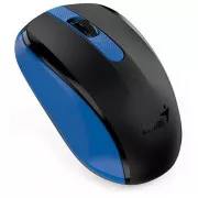 GENIUS Maus NX-8008S/ 1200 dpi/ kabellos/ geräuschlos/ BlueEye-Sensor/ blau