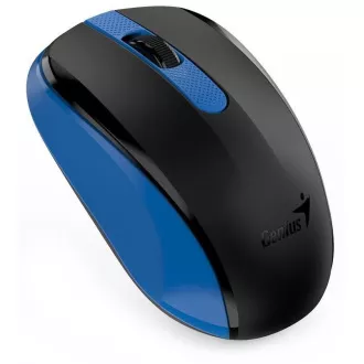 GENIUS Maus NX-8008S/ 1200 dpi/ kabellos/ geräuschlos/ BlueEye-Sensor/ blau