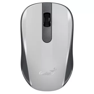 GENIUS Maus NX-8008S/ 1200 dpi/ kabellos/ geräuschlos/ BlueEye-Sensor/ weiß/ grau