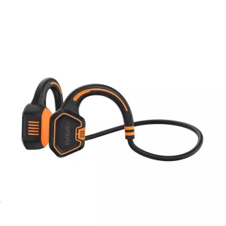 EVOLVEO BoneSwim MP3 16GB drahtloser Kopfhörer, Wangenknochen, orange