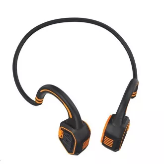 EVOLVEO BoneSwim MP3 16GB drahtloser Kopfhörer, Wangenknochen, orange