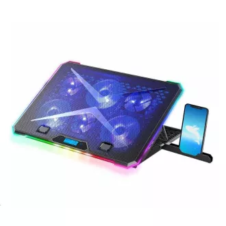 EVOLVEO Ania 9 RGB, verstellbarer Laptop-Ständer