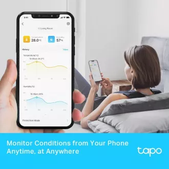 TP-Link Tapo T315 intelligenter Temperatur- und Luftfeuchtigkeitsmonitor mit 2,7" LCD-Display TP-Link Tapo T315 intelligenter Temperatur- und Luftfeuchtigkeitsmonitor mit 2,7" LCD-Display